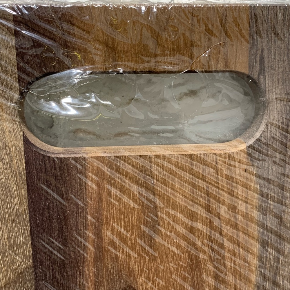 NEW Premium Hard Maple Wood Live Edge Charcuterie Board with Handle 
23” X 14” - Picture 8 of 10